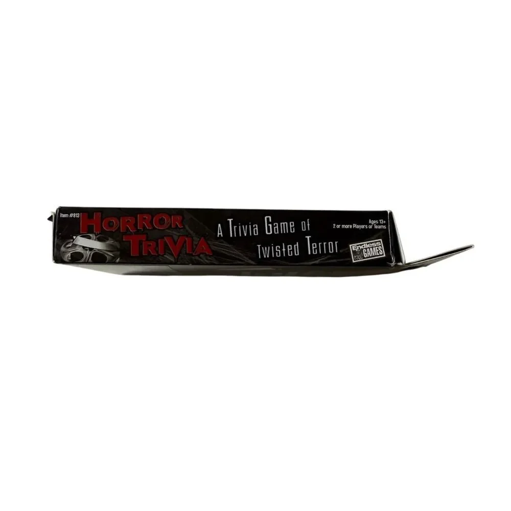 Endless Games Horror Trivia Card Game